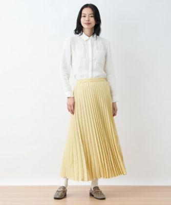 洗える　麻シャツ