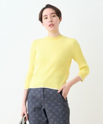 ＜CARA O CRUZ (Women)＞洗える　ワイドリブニット