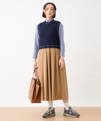CARA O CRUZ (Women)/キャラ・オ・クルス 【店頭人気】ドッキングワンピース
