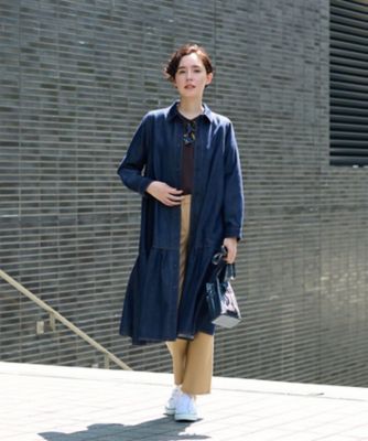 洗える　ウエスト伸縮カジュアルパンツ