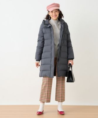 【お出かけ服】後ろウエストゴム　のびのびチェックのクロップドパンツ【ＭＩＲＯＧＬＩＯ　ＬＡＮＡ】