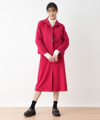 【セレモニー】のびのびテーラードジャケット【おでかけ服】