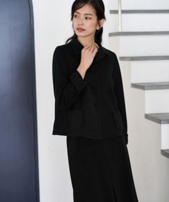 【セレモニー】ウエスト伸縮のびのびタイトスカート【おでかけ服】