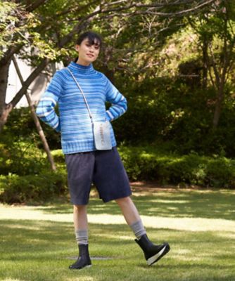 洗える　後ろウエストゴム　のびのびコーデュロイのハーフパンツ