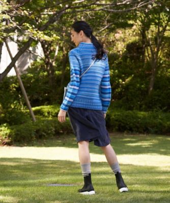 洗える　後ろウエストゴム　のびのびコーデュロイのハーフパンツ