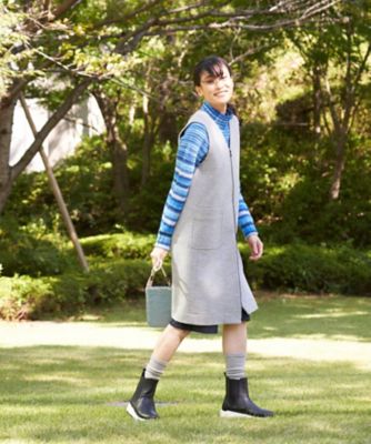 洗える　後ろウエストゴム　のびのびコーデュロイのハーフパンツ