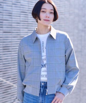 CARA O CRUZ☆レースデザイン ジップアップジャケット ジップアップジャケット | CARA O CRUZ (Women)/キャラ・オ