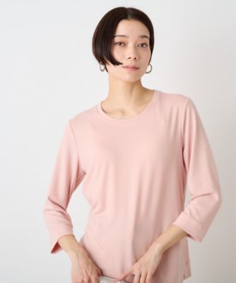 ＜CARA O CRUZ (Women)＞洗える　７分袖カットソー