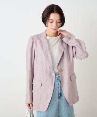 麻ジャケット