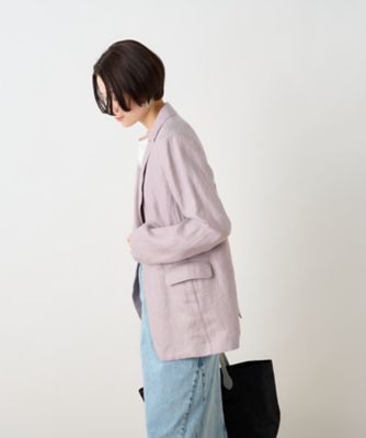 麻ジャケット