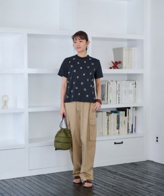 【洗えるのびのび】ウエストゴム　カーゴパンツ