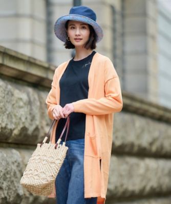 22SS定価5万　キャラオクルスCARA O CRUZ レースMIXカーディガン 22SS定価5万 キャラオクルスCARA O CRUZ レースMIXカーディガン