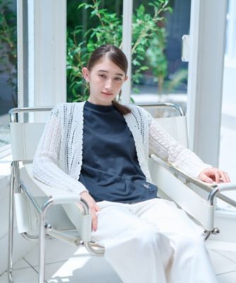 洗えるウエスト伸縮　ワイドパンツ