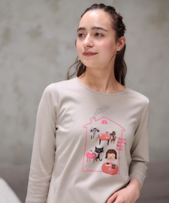 洗える　カフェＴシャツ