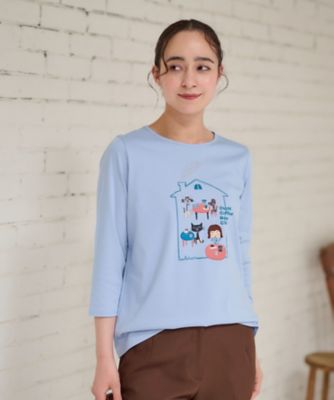 洗える　カフェＴシャツ