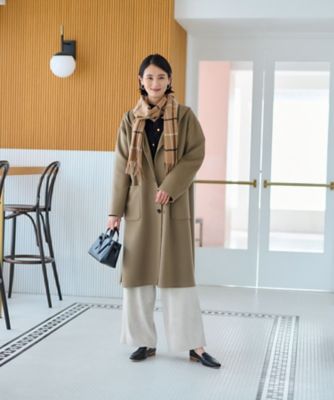 洗える　ウエスト伸縮コーデュロイパンツ【セットアップ】
