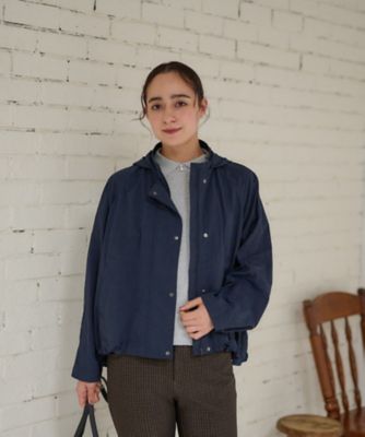＜CARA O CRUZ (Women)＞【撥水】フーデットブルゾン【ＣｏＣ　ｂｙ　ＣＡＲＡ　Ｏ　ＣＲＵＺ】