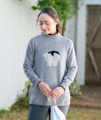 シロクマ＆ペンギンニット