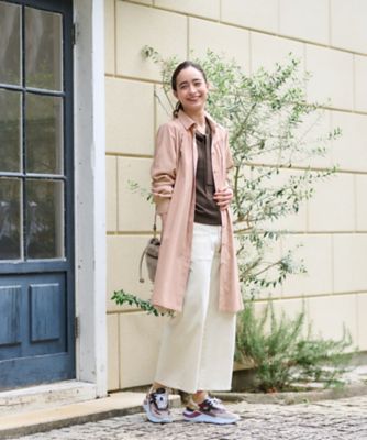 洗える　ロングシャツ