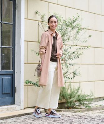 洗える　ロングシャツ