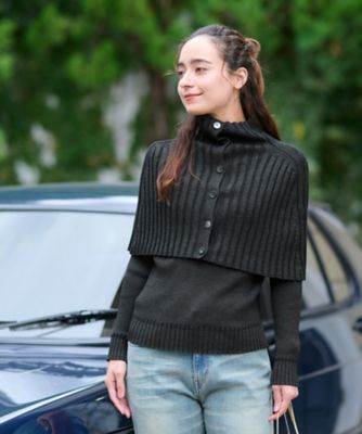 洗える ニットボレロ【セットアップ】 | CARA O CRUZ (Women)/キャラ