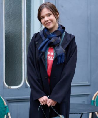 フーデットロングコート | CARA O CRUZ (Women)/キャラ・オ