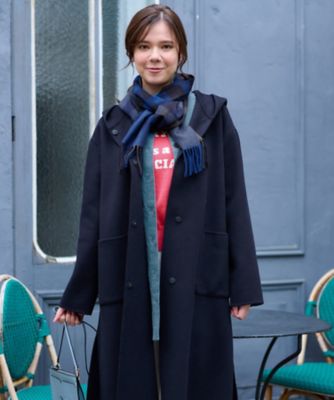 エイココンドウ綿麻夏コート　LA-BREA メルローズ　シルクスーツ　綿キャミ JONSON - VISCOSE CADY SHAPED COAT – HARUNOBUMURATA