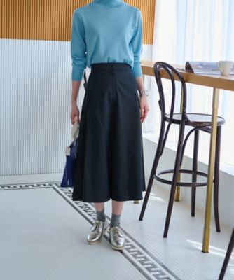 ＜CARA O CRUZ (Women)＞洗えるロングフレアスカート【ＣｏＣ　ｂｙ　ＣＡＲＡ　Ｏ　ＣＲＵＺ】