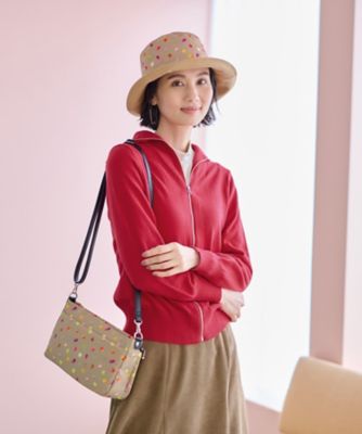 洗えるジップアップカーディガン【CoC by CARA O CRUZ