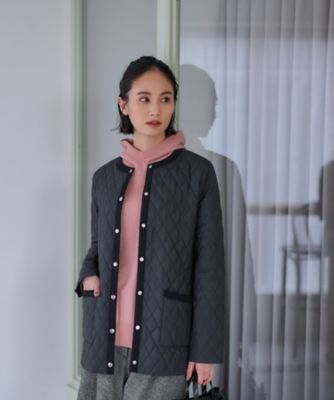 ＜CARA O CRUZ (Women)＞【防寒】キルトジャケット【ＣｏＣ　ｂｙ　ＣＡＲＡ　Ｏ　ＣＲＵＺ】【あったか】