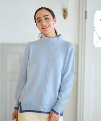 ＜CARA O CRUZ (Women)＞バイカラーニット【ＭＵＳＥＴＴＩ】