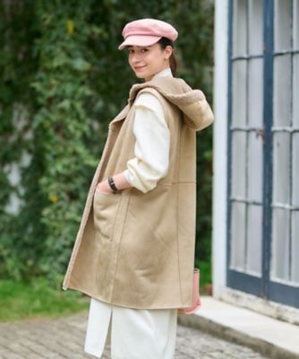 リバーシブルジレ【BETTA CORRADI】【あったか】 | CARA O