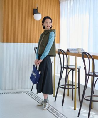 【防寒】中わたフーデットベスト【あったか】