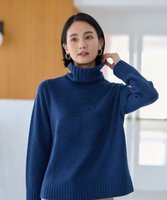 ＜CARA O CRUZ (Women)＞アンカータートルニット【ＣｏＣ　ｂｙ　ＣＡＲＡ　Ｏ　ＣＲＵＺ】