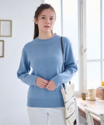 ＜CARA O CRUZ (Women)＞シンプルニット【ＣｏＣ　ｂｙ　ＣＡＲＡ　Ｏ　ＣＲＵＺ】