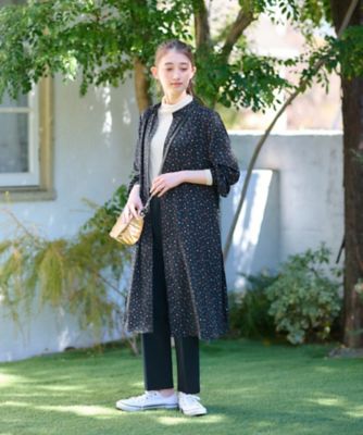 洗える　ベルト付き小花柄シャツワンピース【ＣｏＣ　ｂｙ　ＣＡＲＡ　Ｏ　ＣＲＵＺ】