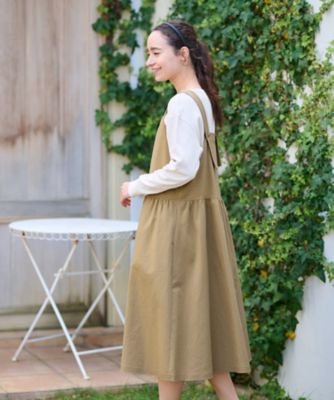 洗える ジャンパースカート | CARA O CRUZ (Women)/キャラ・オ・クルス