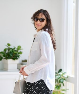 ＜CARA O CRUZ (Women)＞ワンポケットシャツ