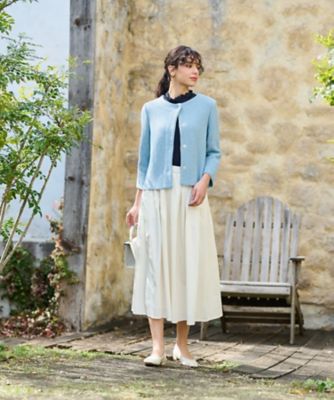 クルーネックカーディガン【ＡＮＮＥＣＬＡＩＲＥ】