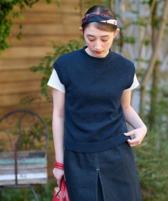 ＜CARA O CRUZ (Women)＞ニットベスト