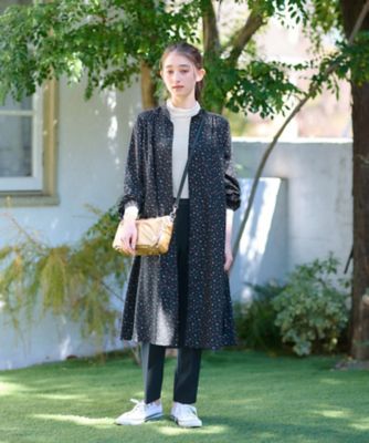 洗える　ウエストゴムセンターブレスパンツ