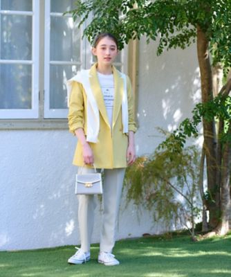 洗える　ウエストゴムセンターブレスパンツ