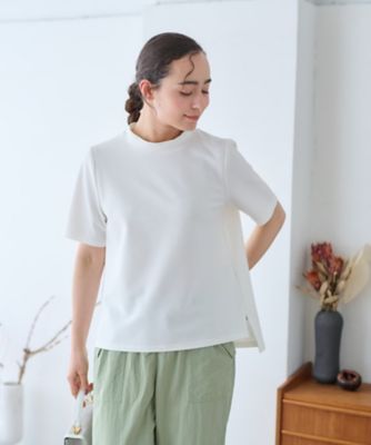 ハイネックカットソー