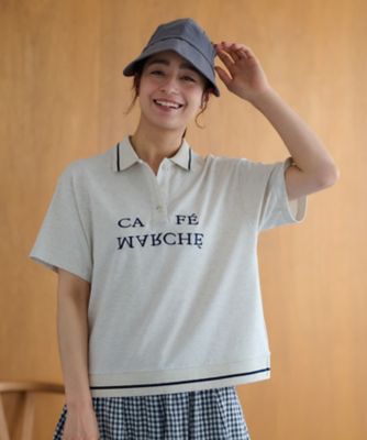 刺繍ポロシャツ