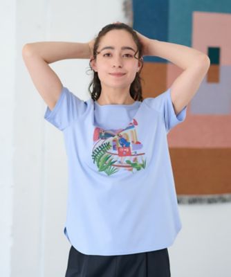 ＜CARA O CRUZ (Women)＞プリントＴシャツ