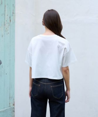 洗える　ロゴエンブレムＴシャツ