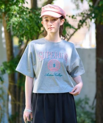 洗える　ロゴエンブレムＴシャツ