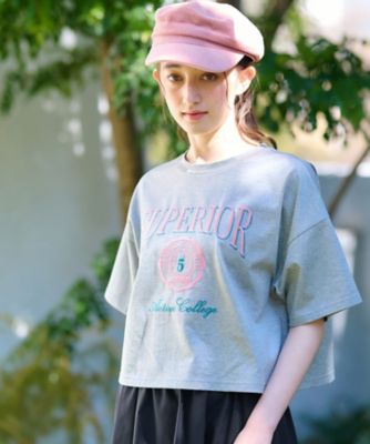 洗える　ロゴエンブレムＴシャツ