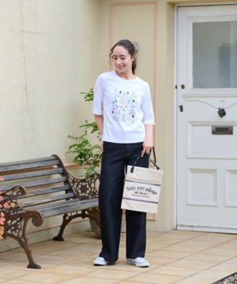 プリント刺繍Ｔシャツ【３５ｔｈ】