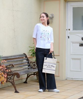 プリント刺繍Ｔシャツ【３５ｔｈ】